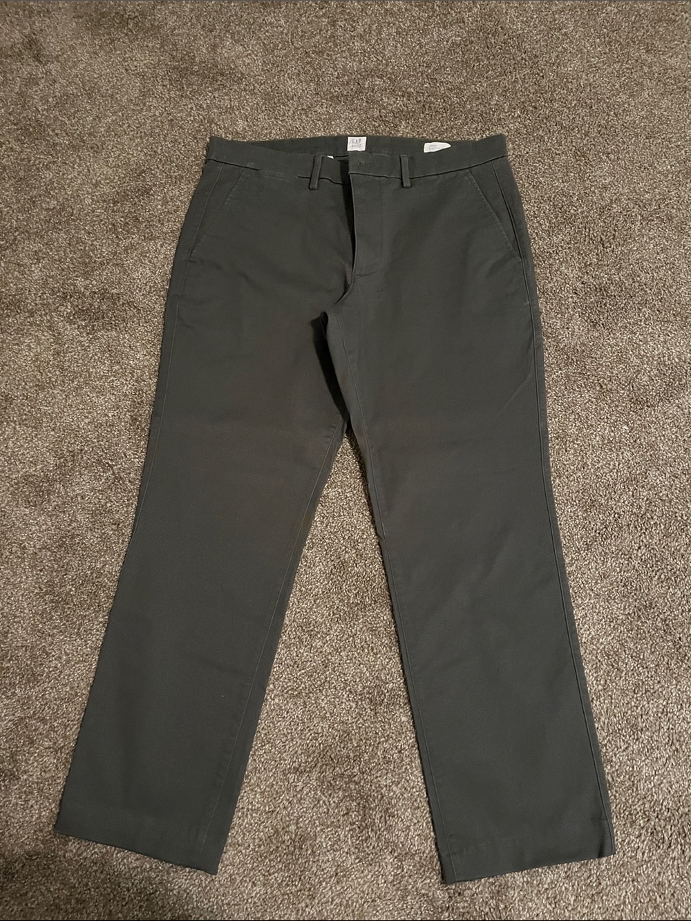 GAP Men's Dark gray Chinos